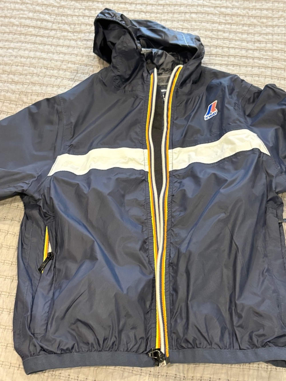 Kway rain jacket kids size 8